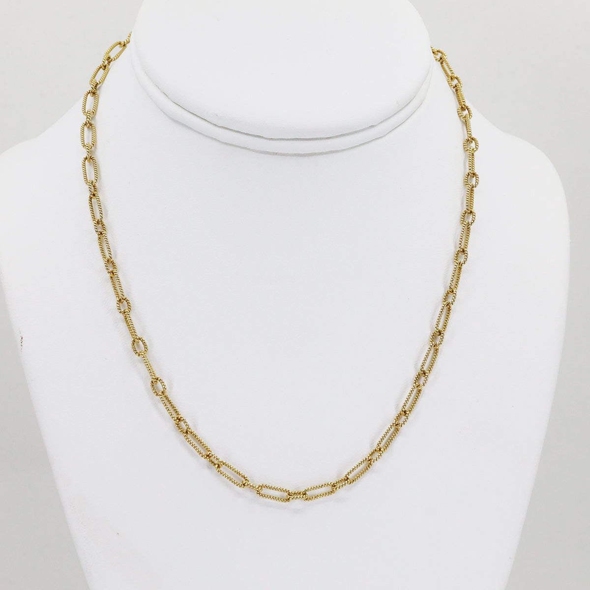 14k Woven Link Chain