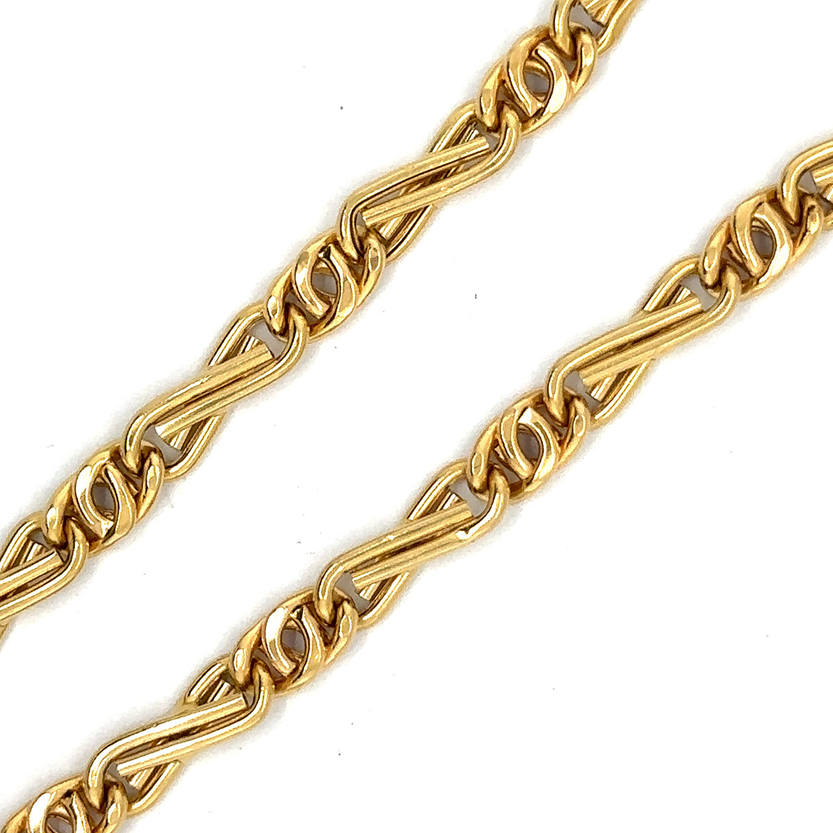 18k Woven 24" Chain