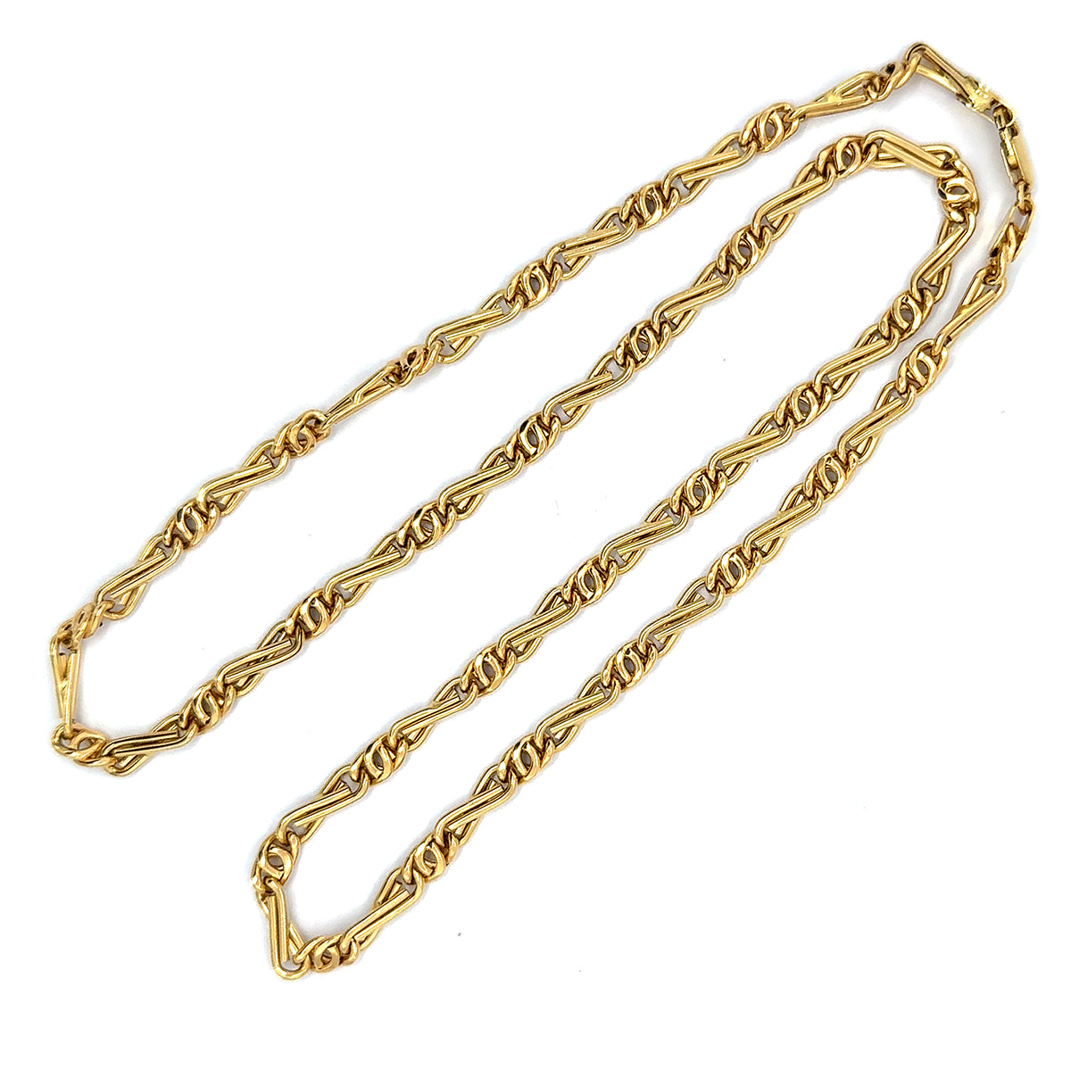 18k Woven 24" Chain