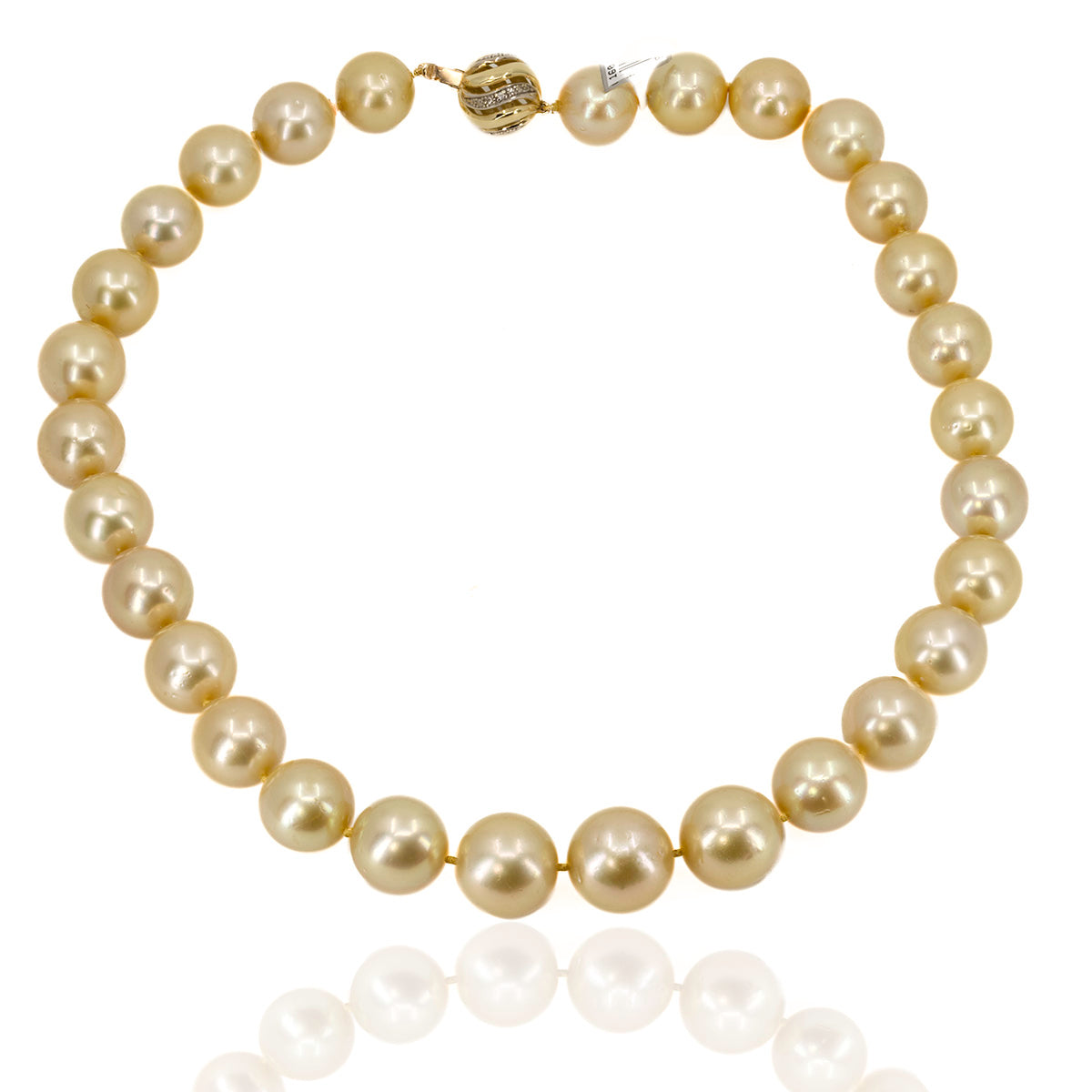 Golden South Sea Pearl Necklace