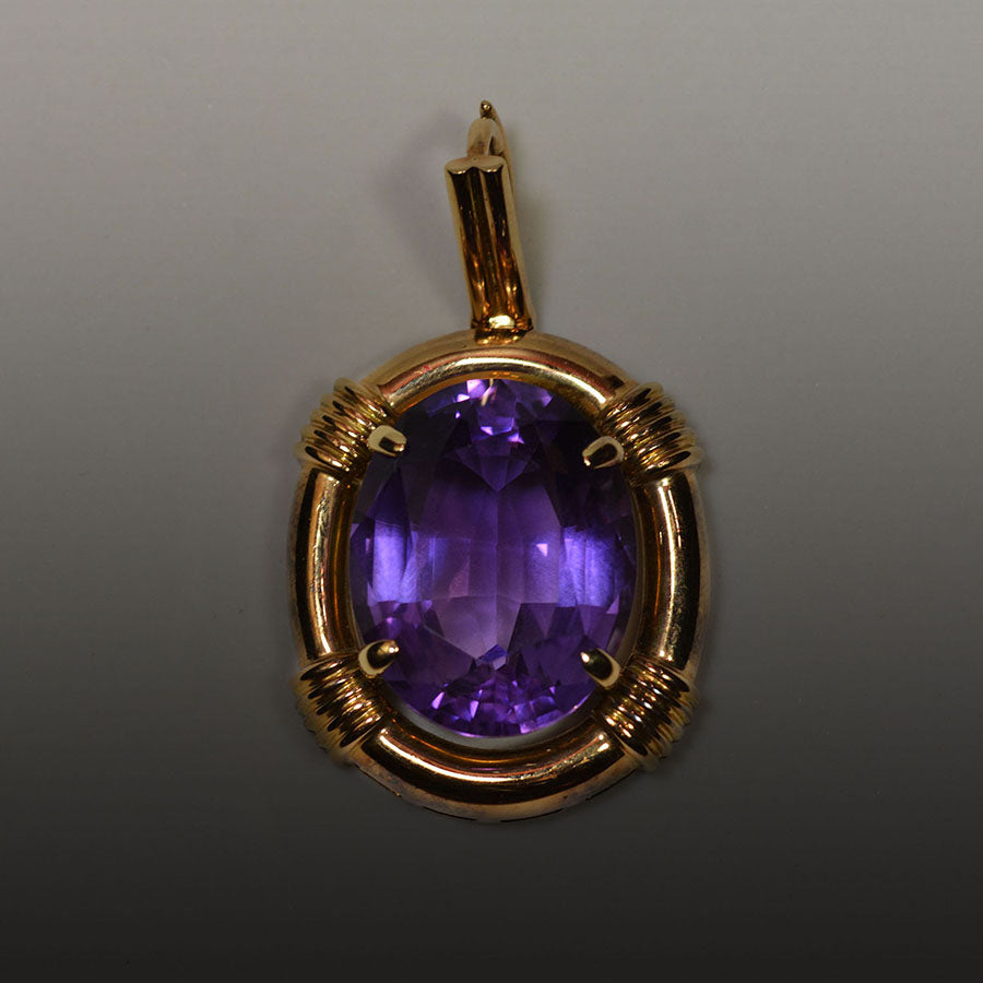 Large Amethyst Pendant