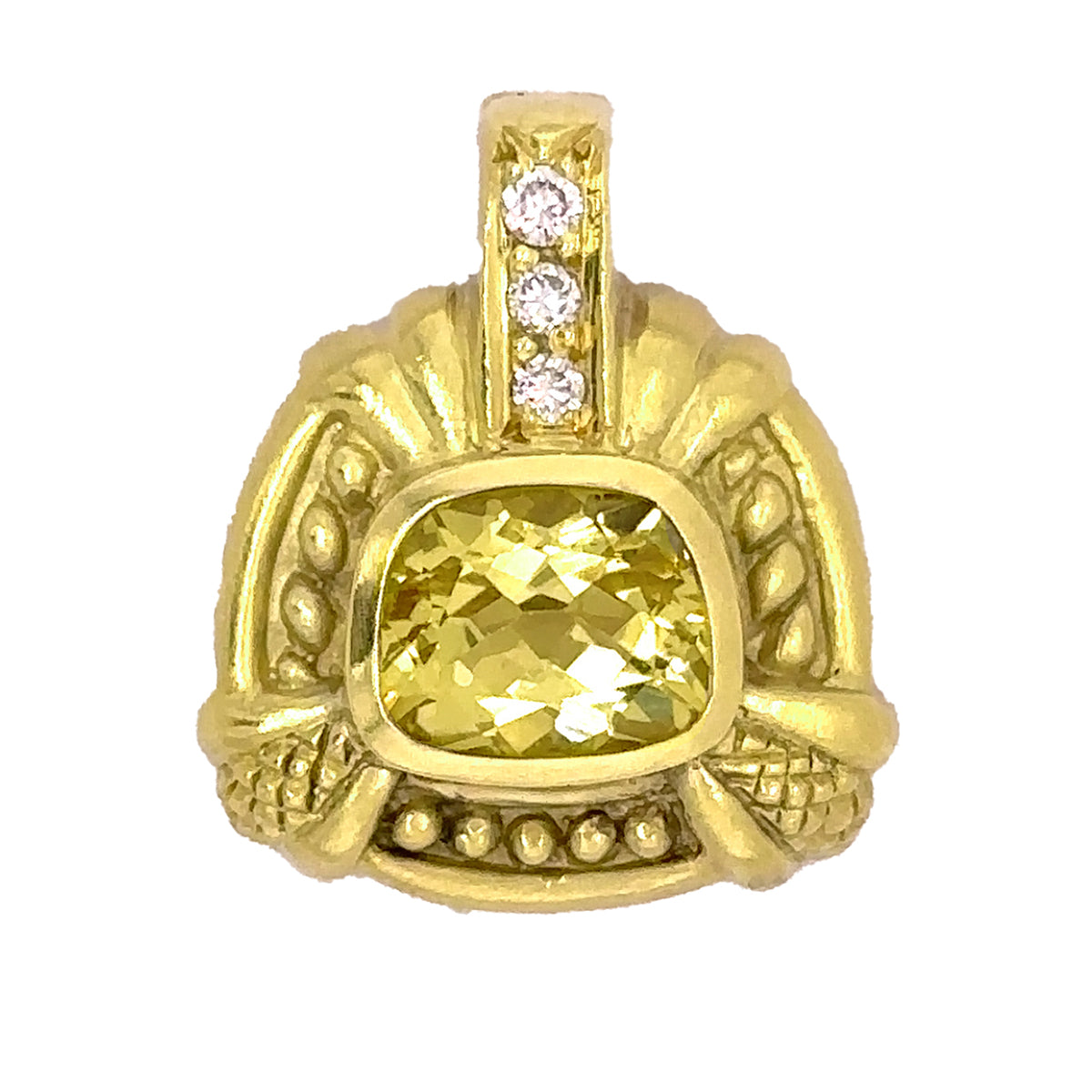 Judith Ripka 18k Pendant — - Main Image