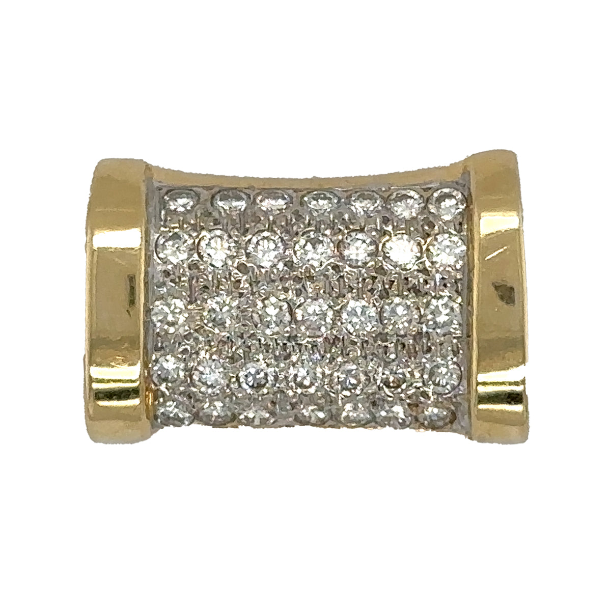 14k Pave Diamond Slide