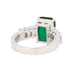 18k Emerald Ring