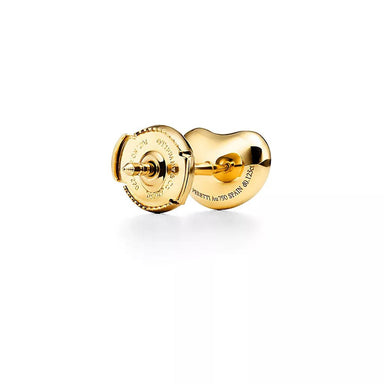 18k Tiffany & Co "Elsa Peretti" Bean Design Earrings