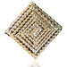 18k Tiffany & Co. Geometric Brooch