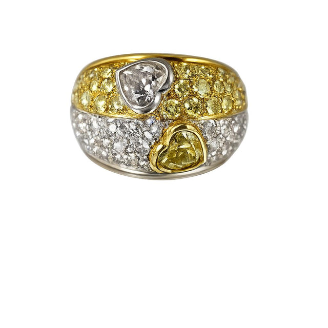 Keith Davis Yellow Diamond Ring
