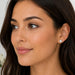 18k White Gold 2.04 Carat Stud Earrings