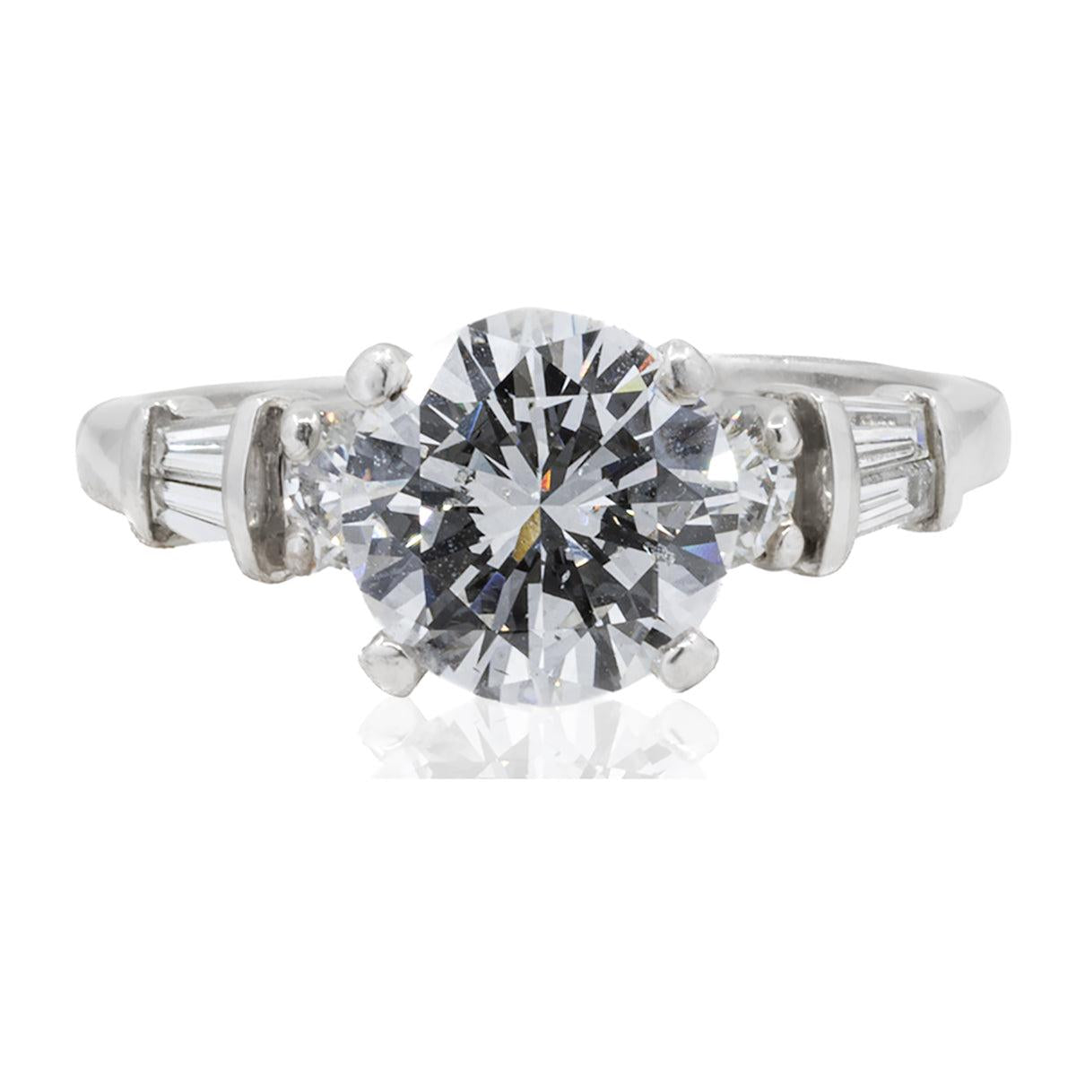 2.01 E SI2 RB GIA Ring