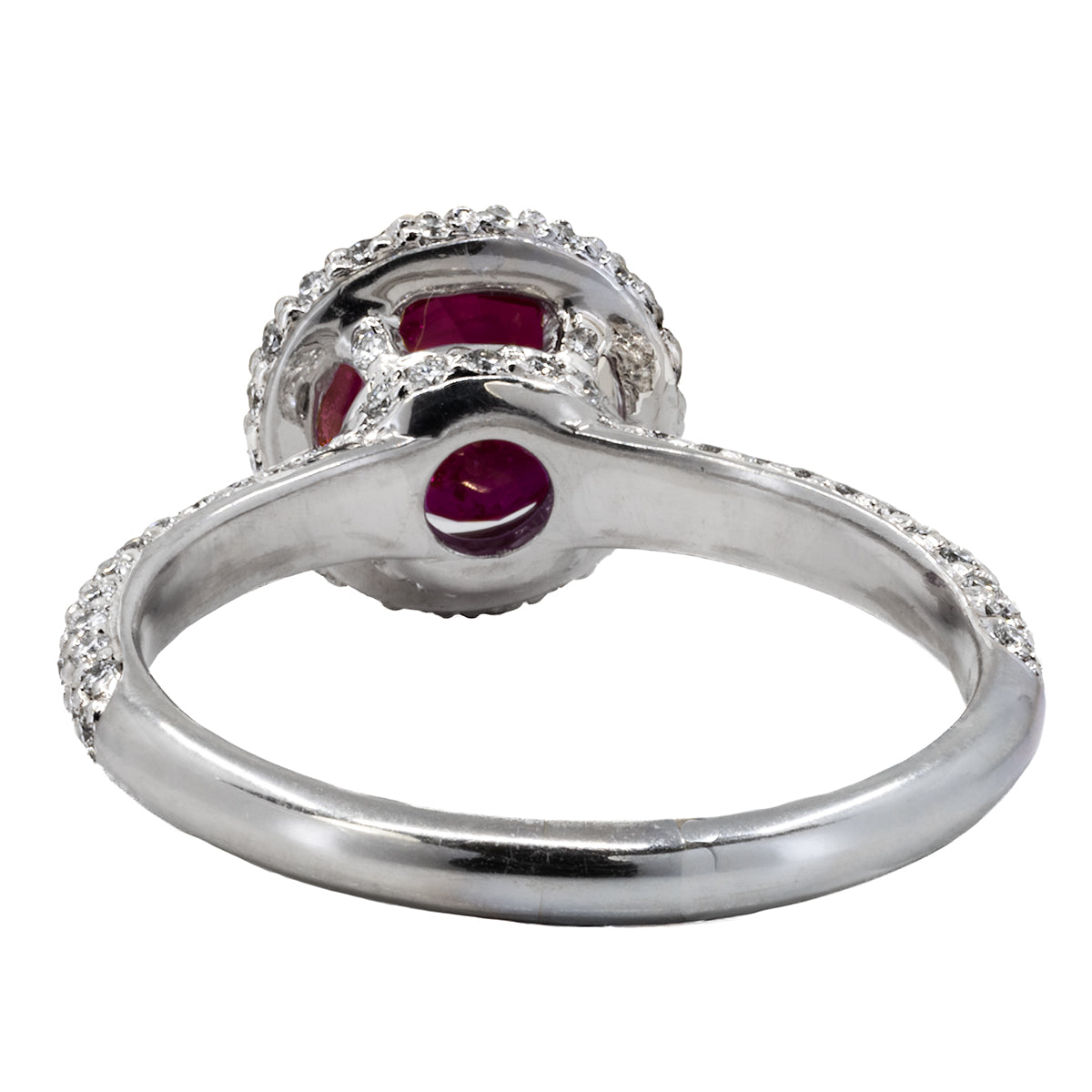 AGL Certified Burma Ruby Ring