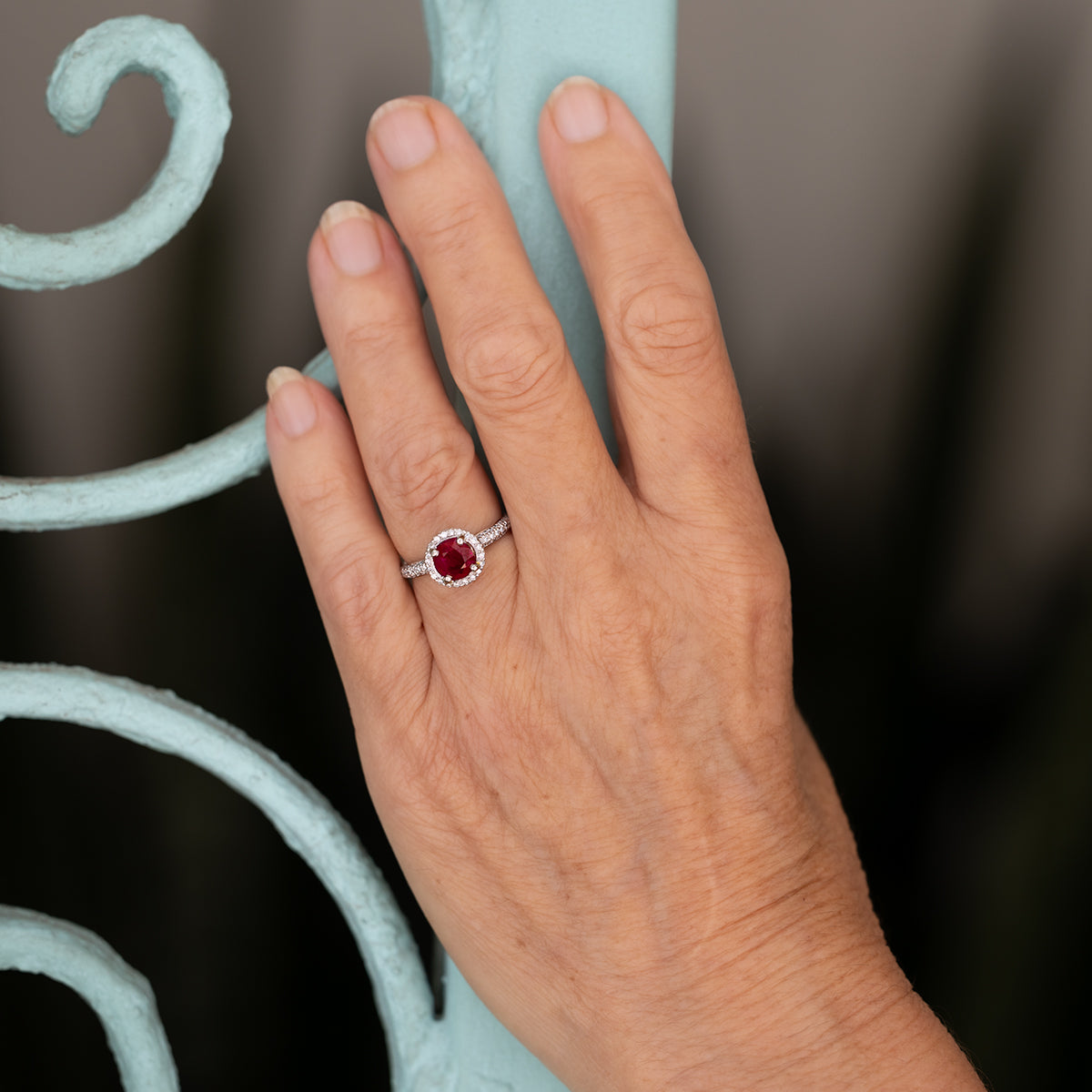 AGL Certified Burma Ruby Ring