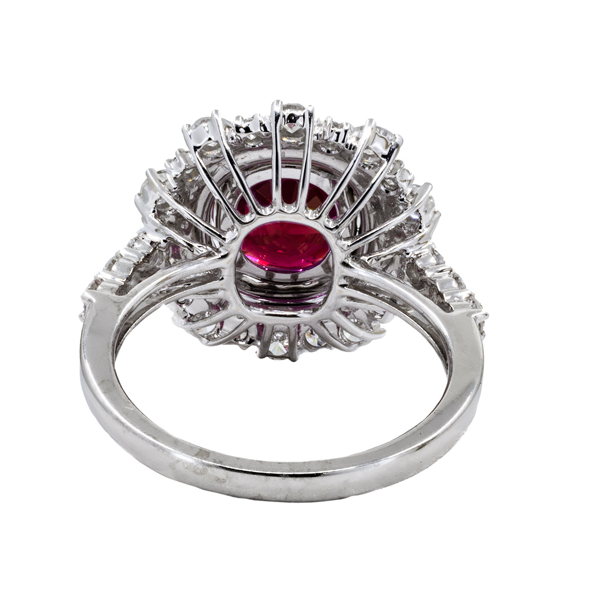 3.55 Carat Ruby Ring