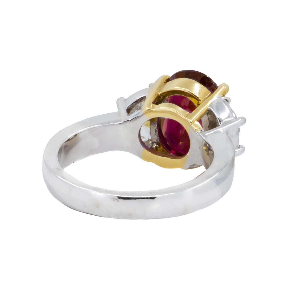 3.09 Vivid Red Ruby Ring