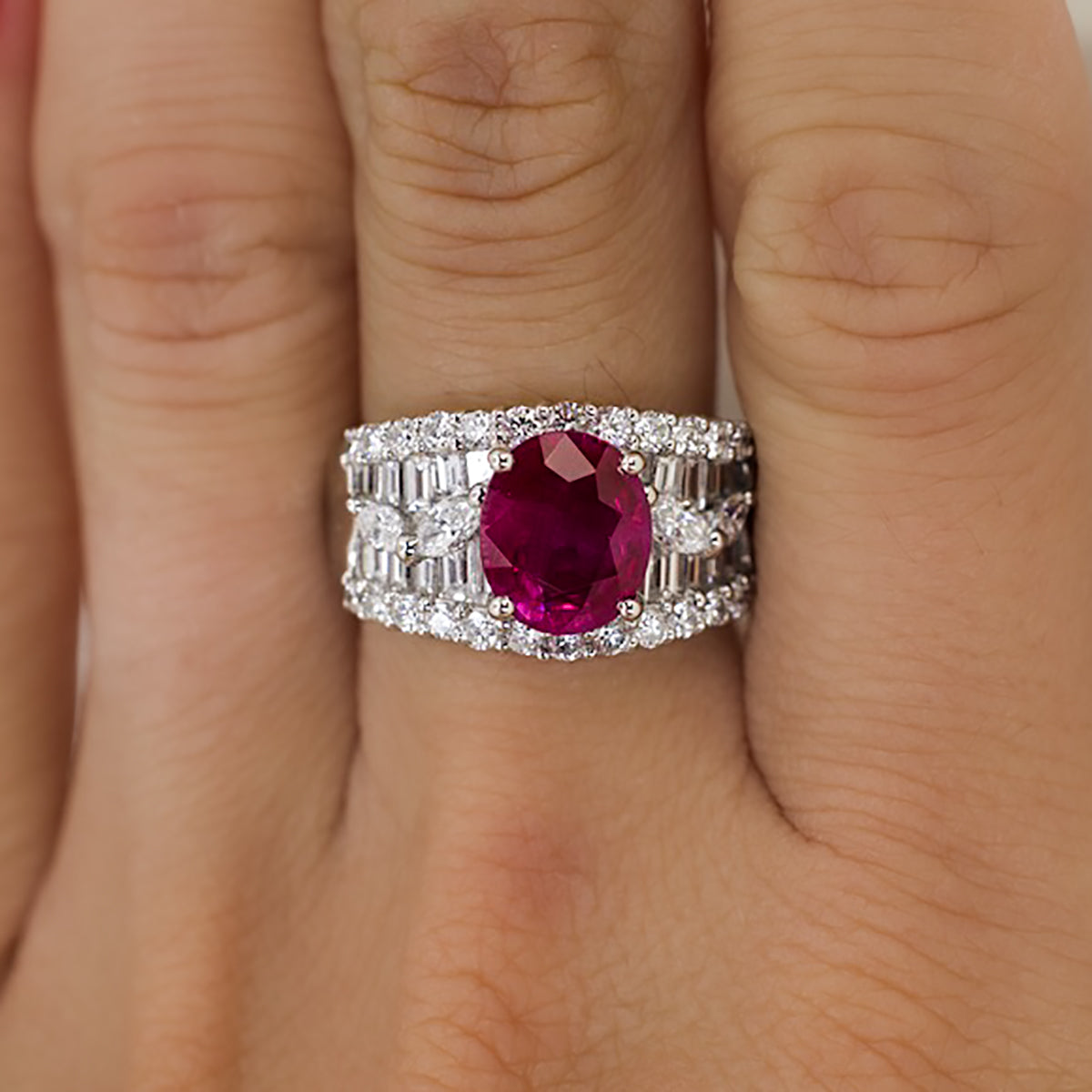Burma Ruby Ring