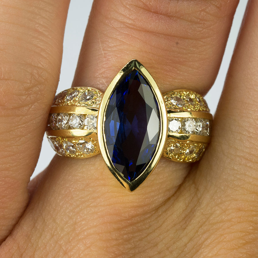 Maquis Sapphire Ring