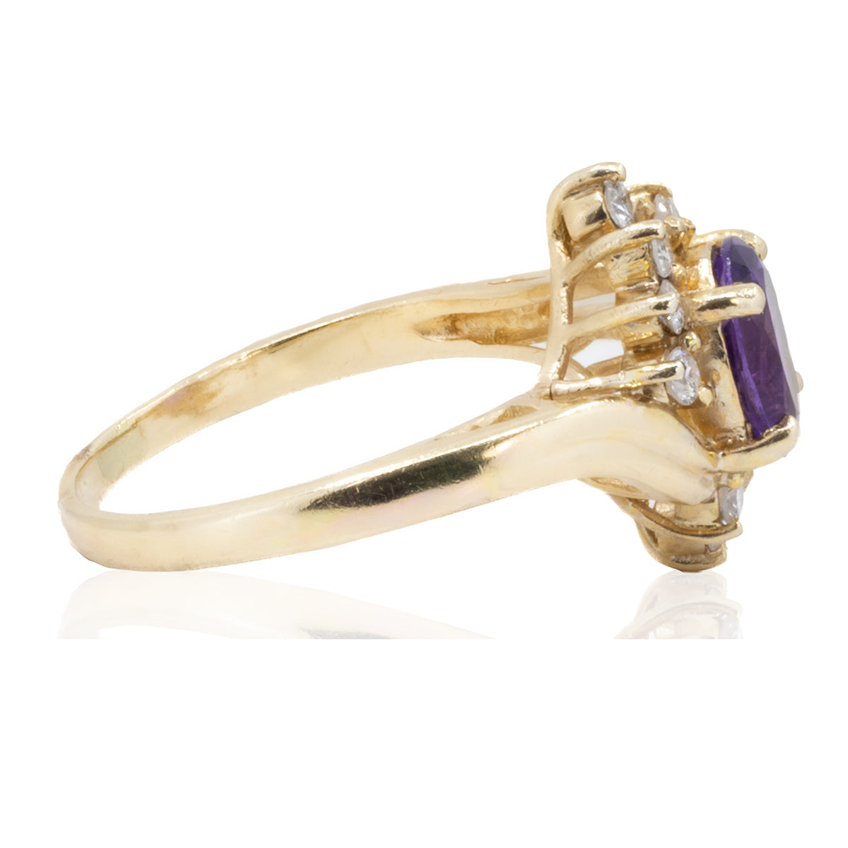 14k Amethyst Ring