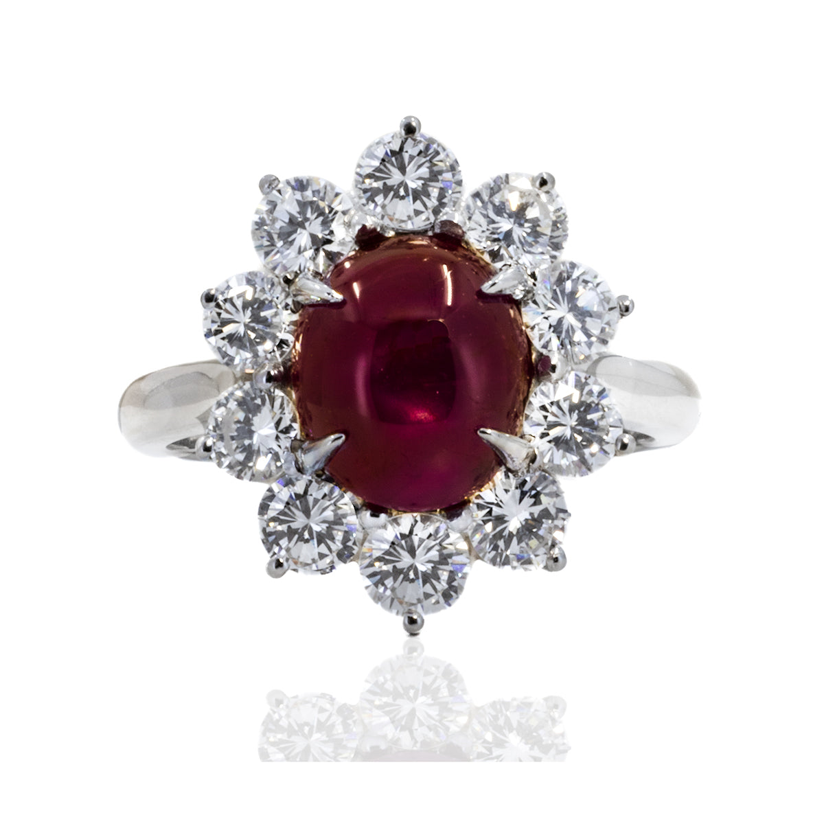 Burma Star Ruby Ring