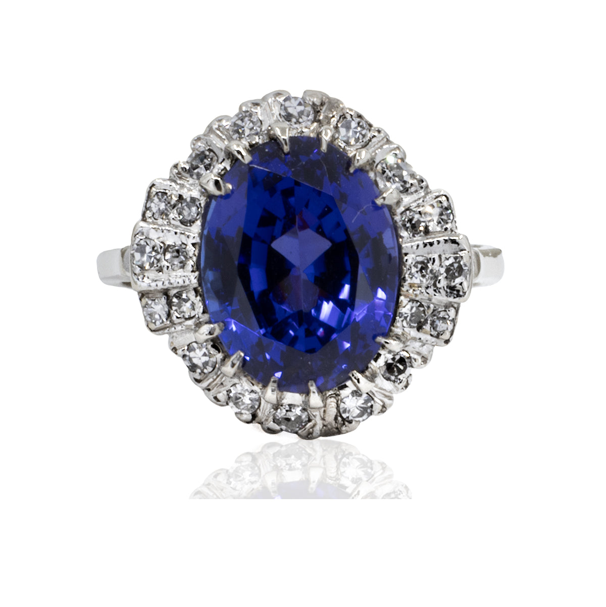 14k Antique Tanzanite Ring