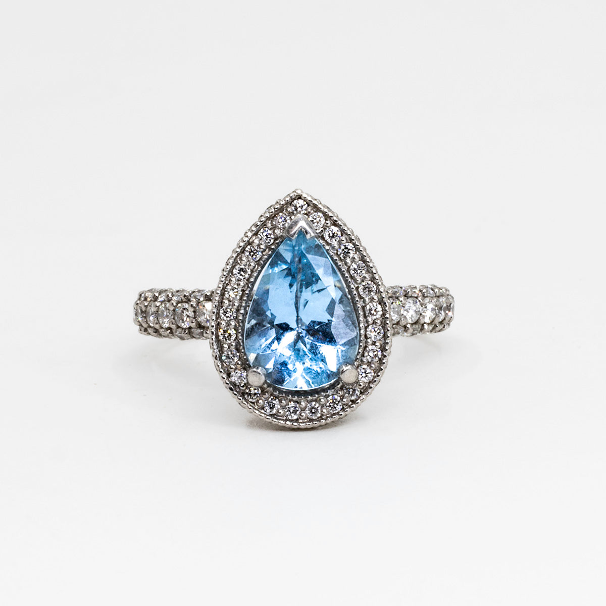 "Pristine" Aquamarine Ring
