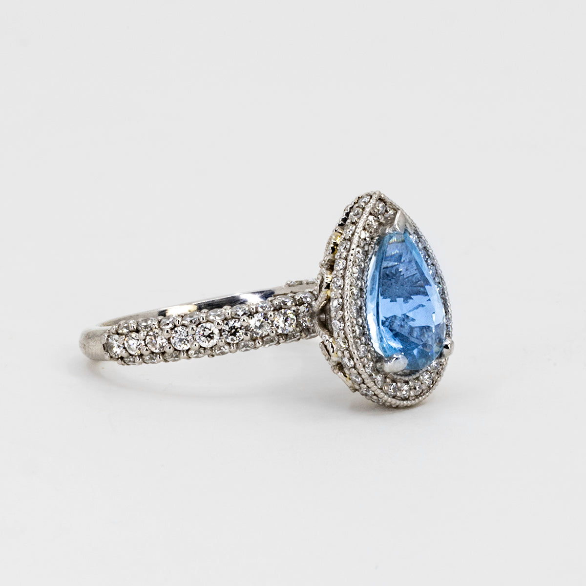 "Pristine" Aquamarine Ring