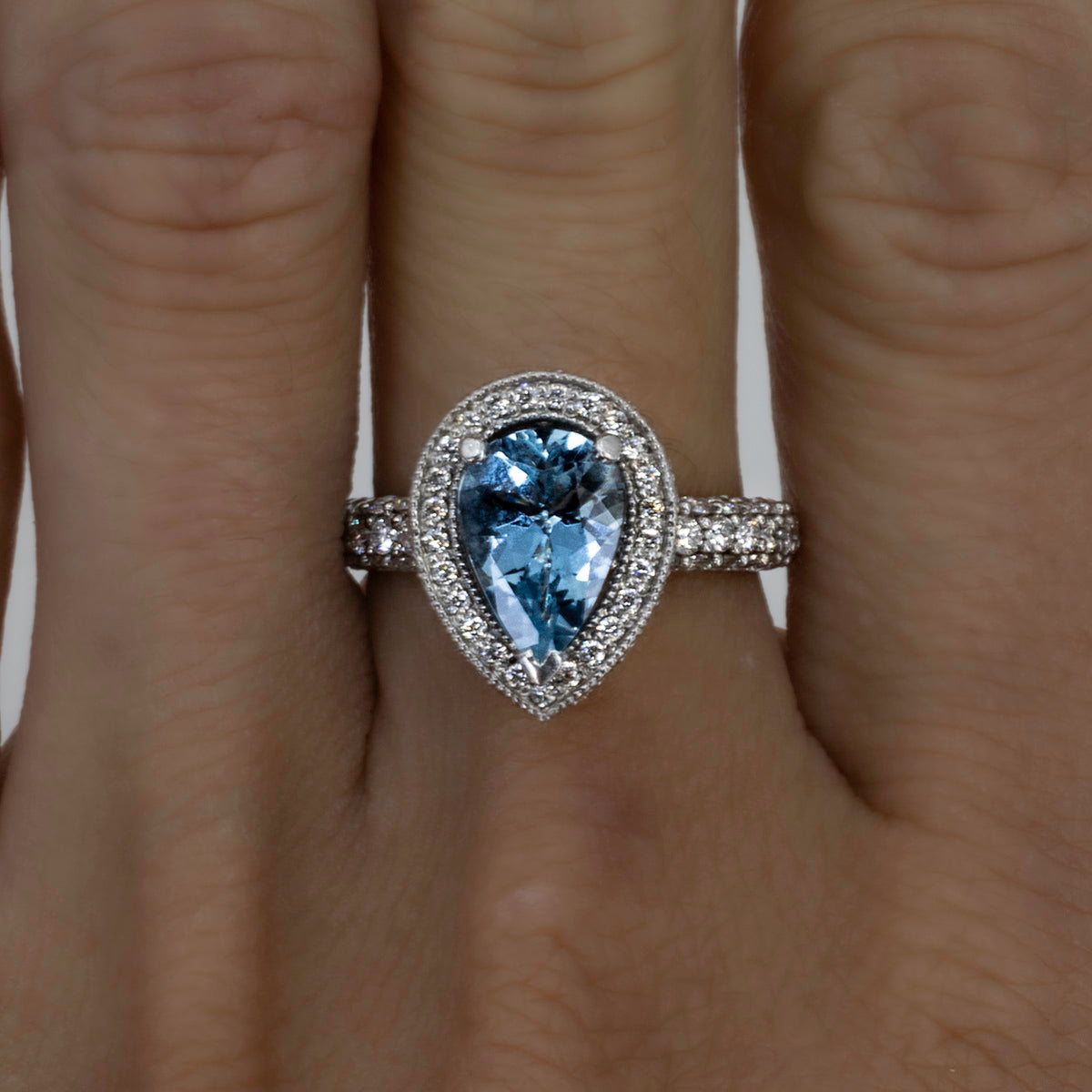 "Pristine" Aquamarine Ring