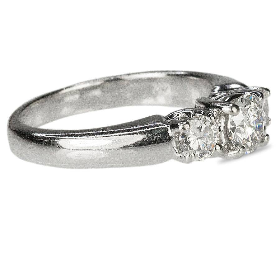 Diamond Three Stone Ring