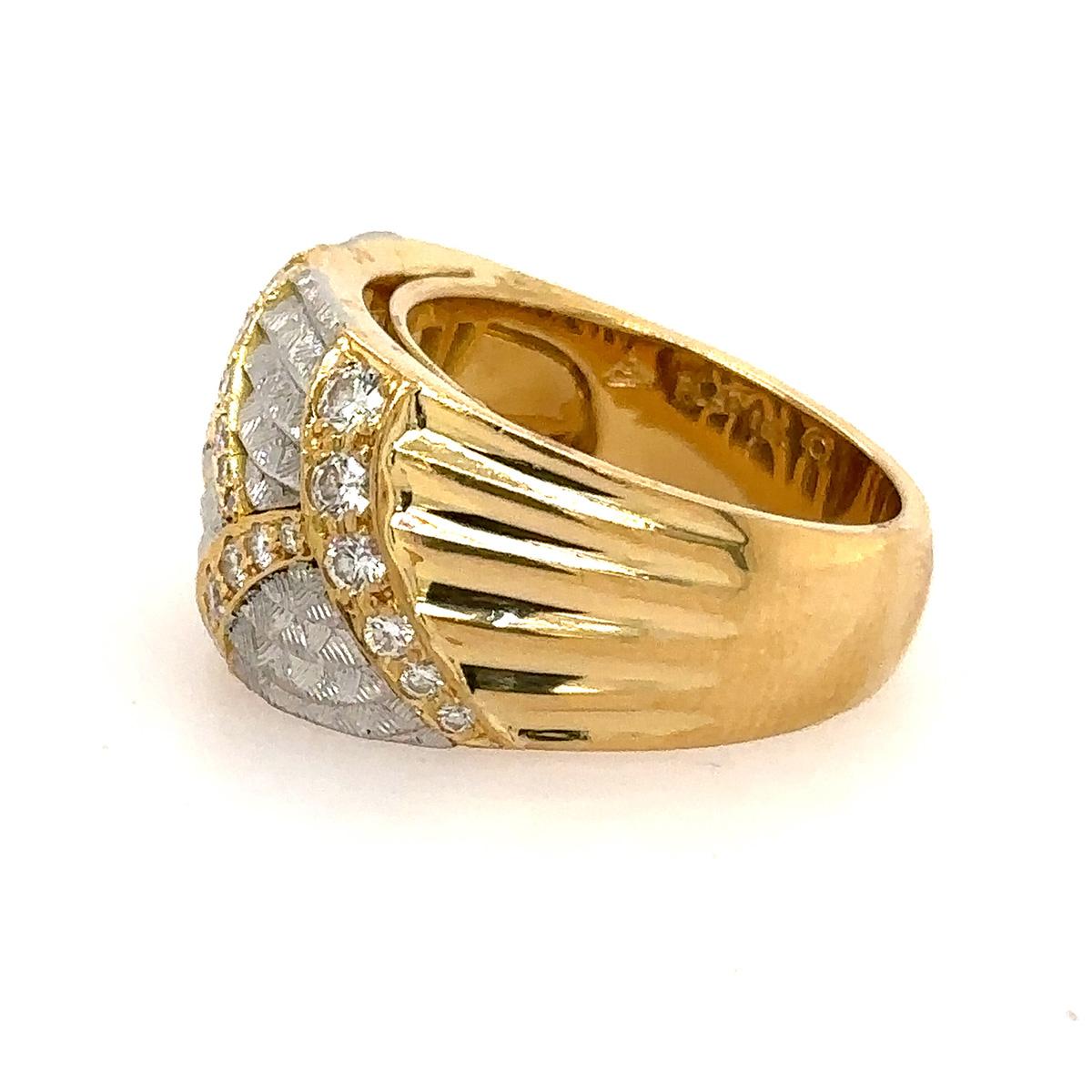 Michael Bondanza 18k & Platinum Venti Ring