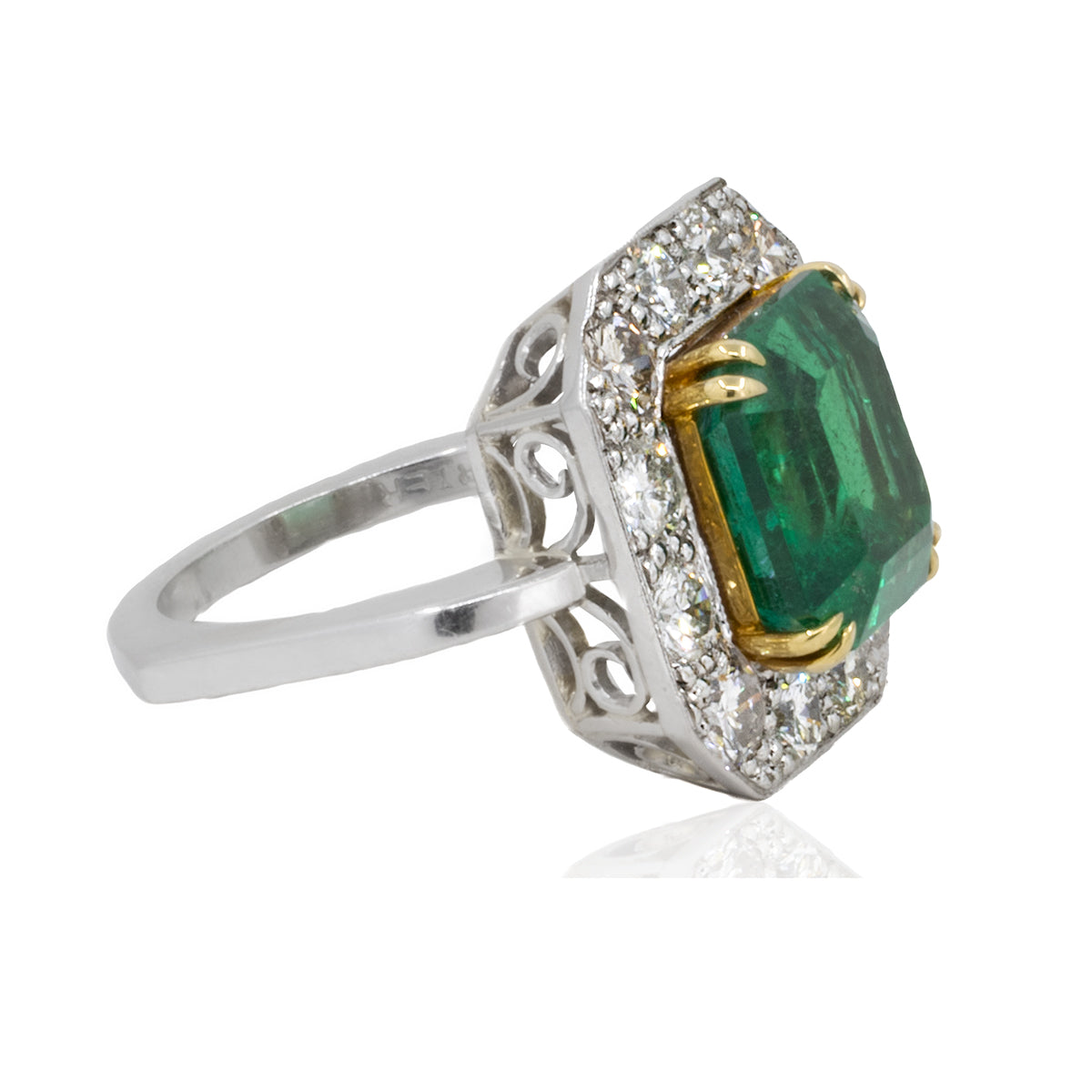 Keith Davis Emerald Ring