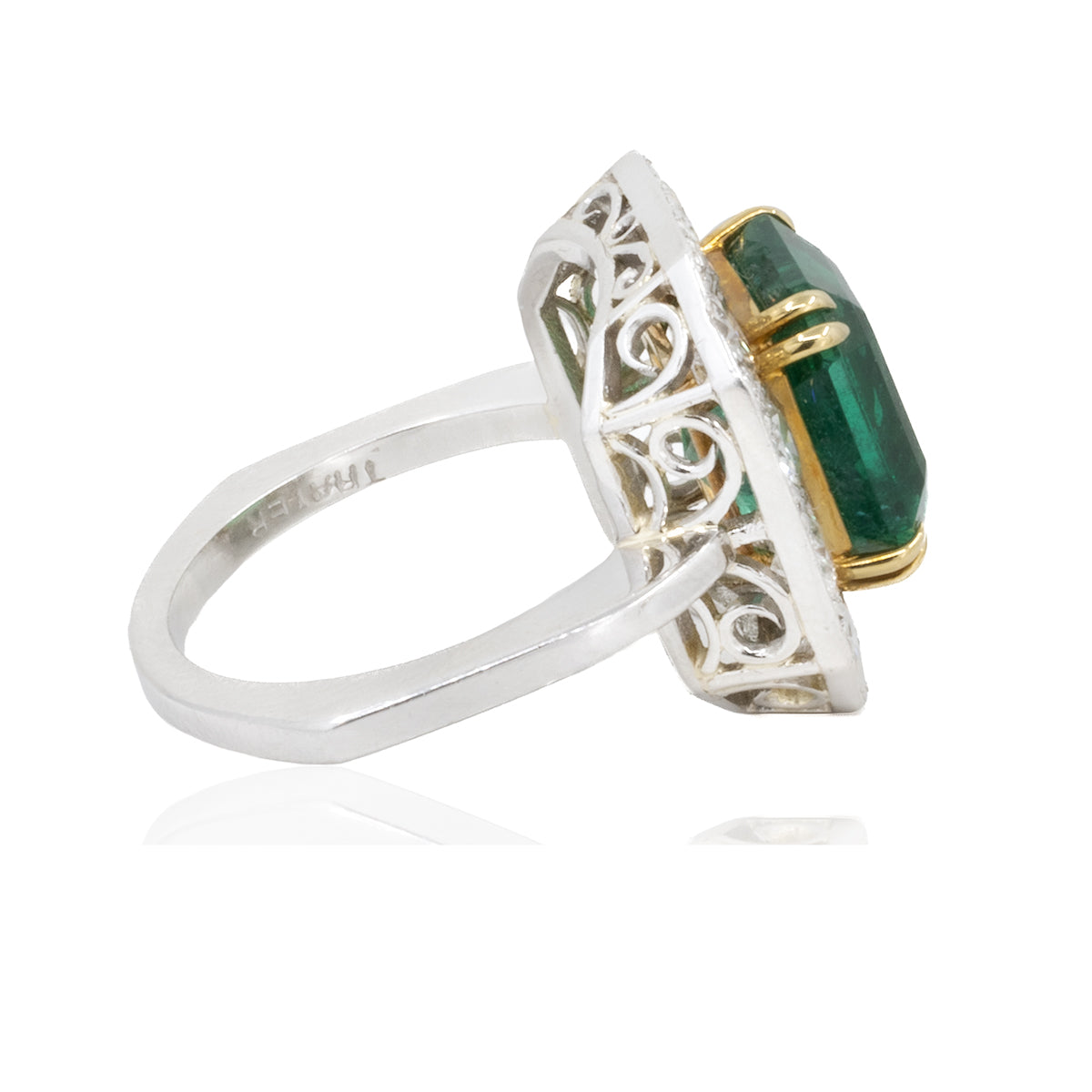 Keith Davis Emerald Ring