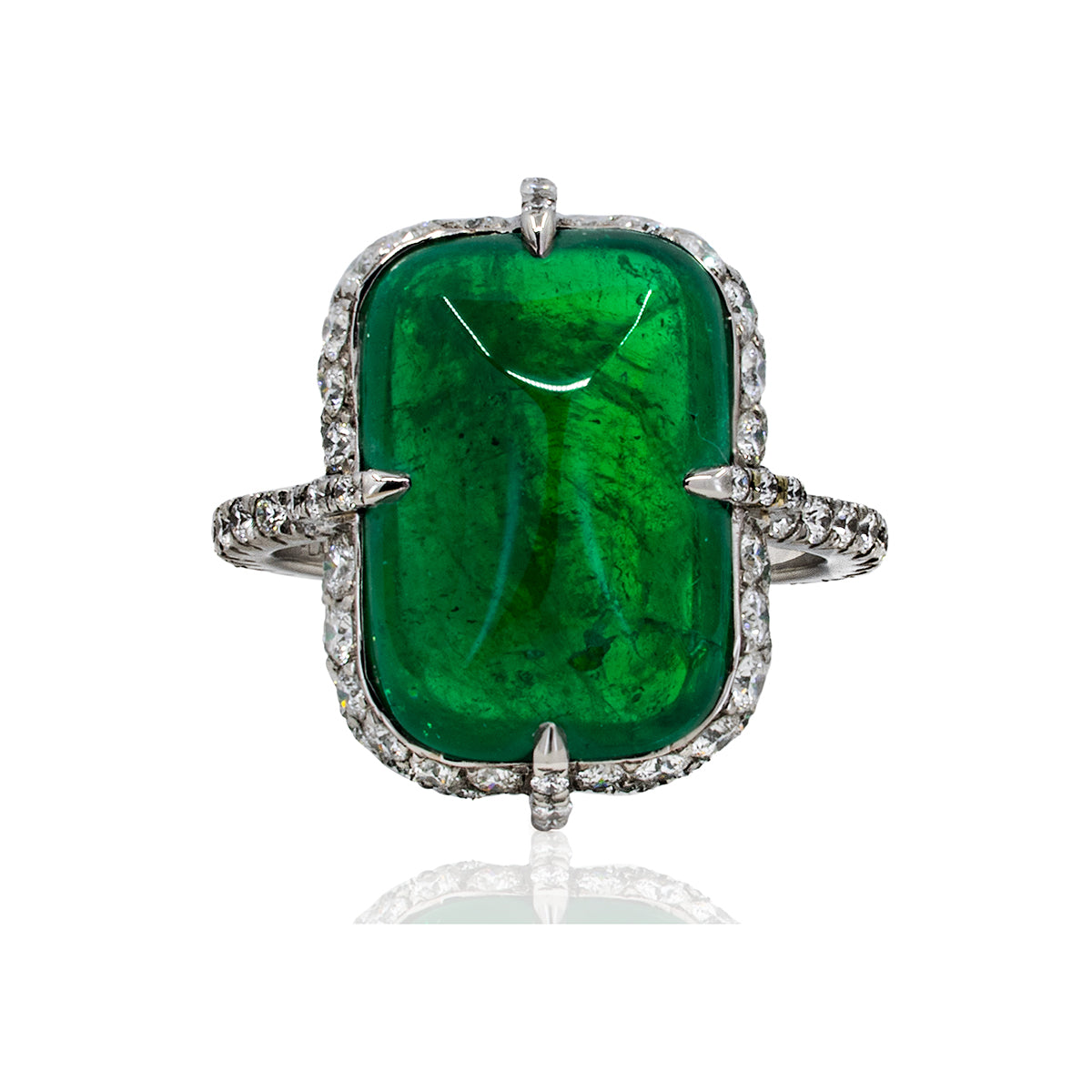 Gubelin Certified Emerald Ring