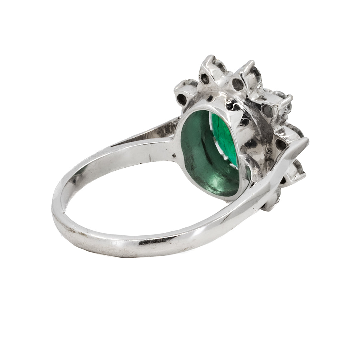 18k Emerald Ring