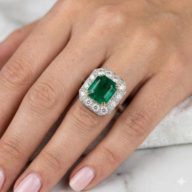 Keith Davis Emerald Ring