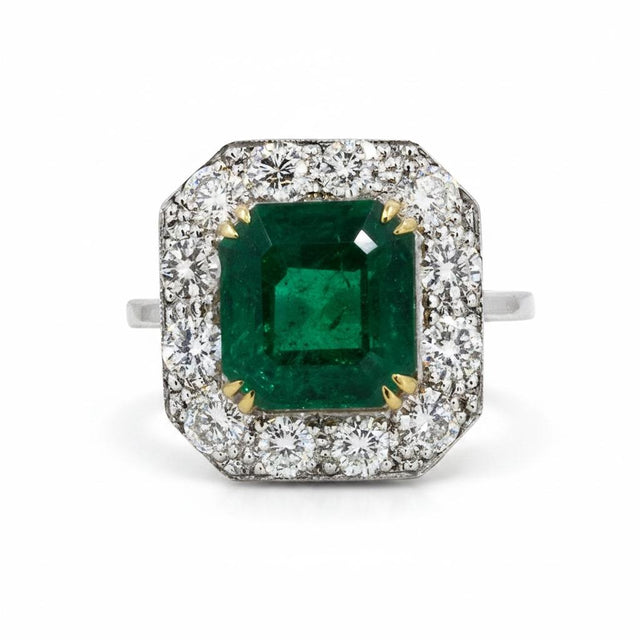 Keith Davis Emerald Ring