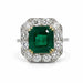 Keith Davis Emerald Ring