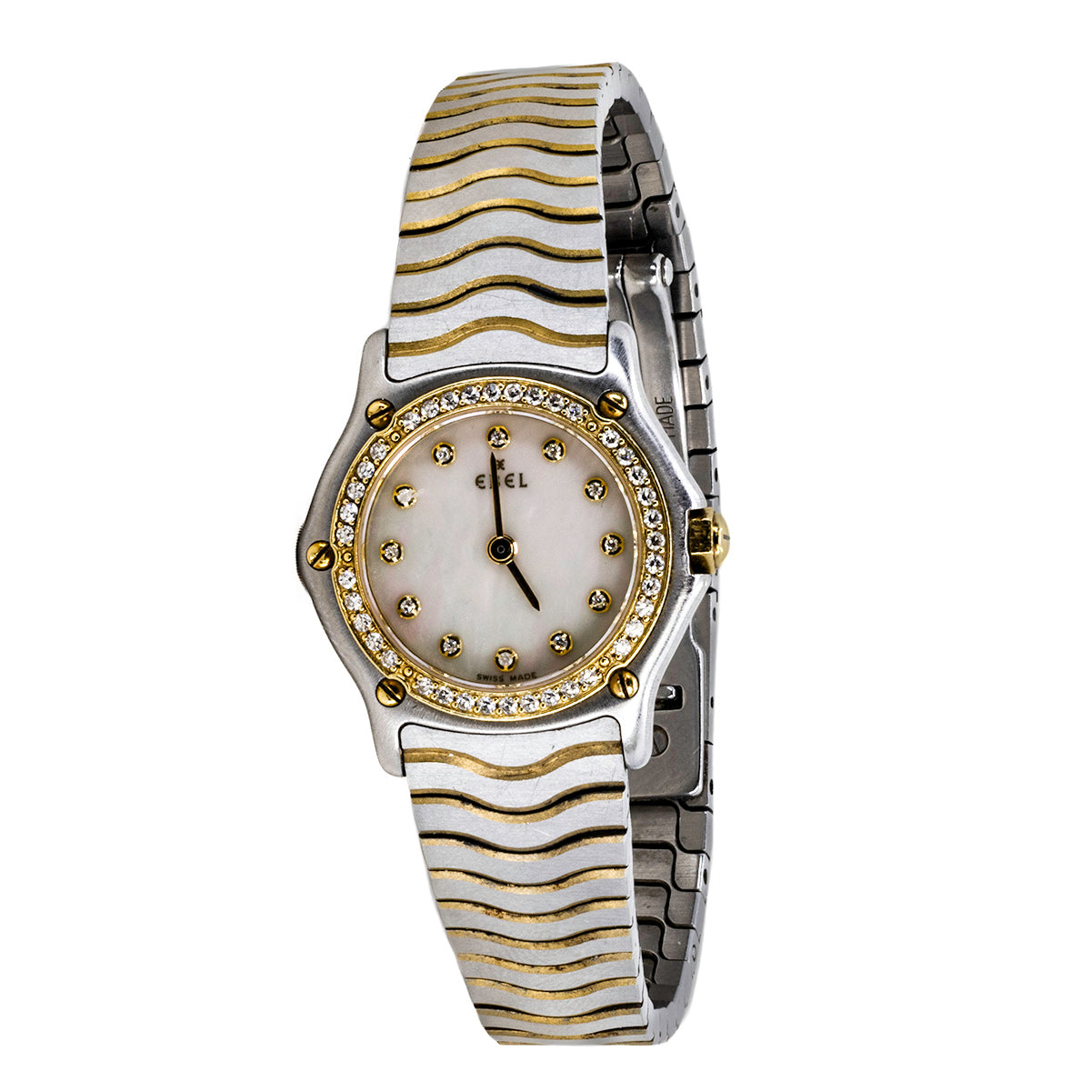 SS/18k Ebel Classic Wave Eatch