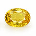 7.35 Ct Oval Cut Yellow Sapphire
