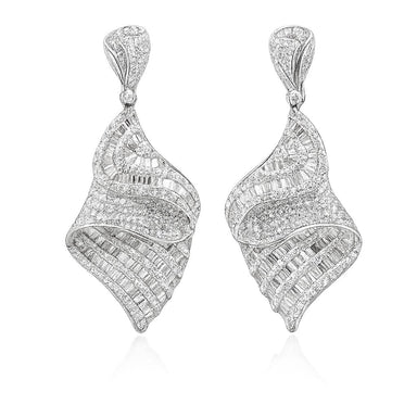 Glamerous Chandelier Diamond Earrings
