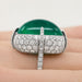 Platinum Gubelin Certified Emerald Ring