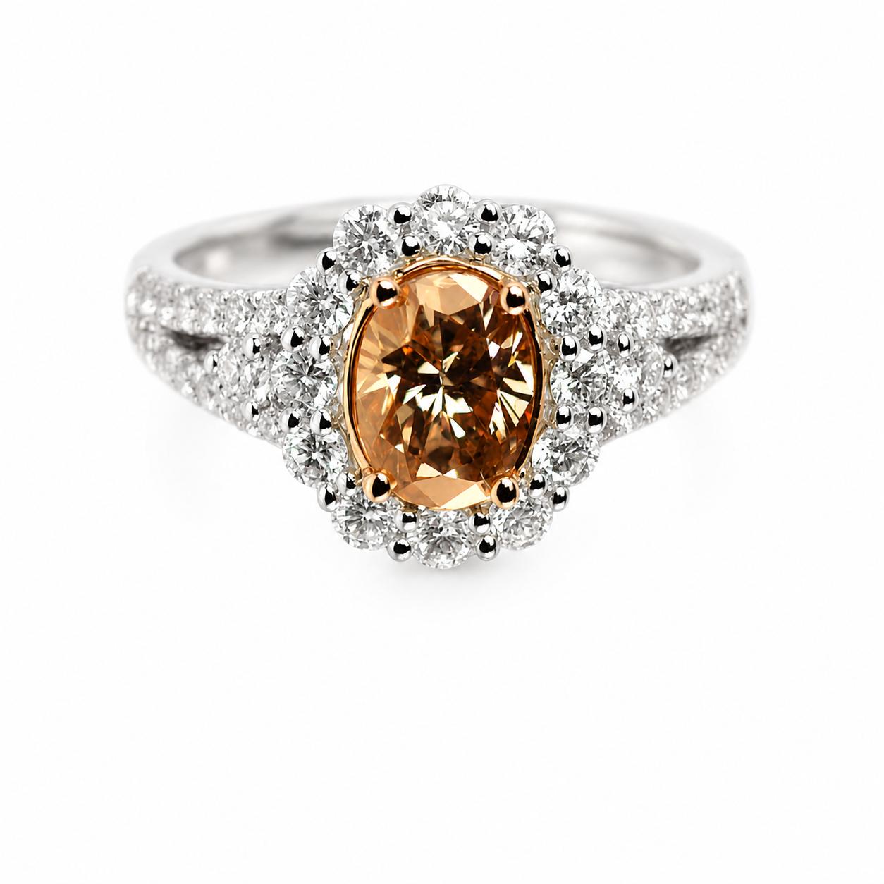 Fancy Color Diamond Ring