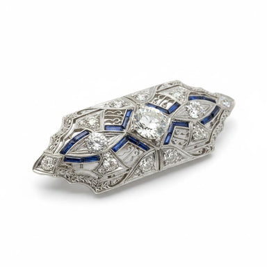 Platinum Art Deco Brooch