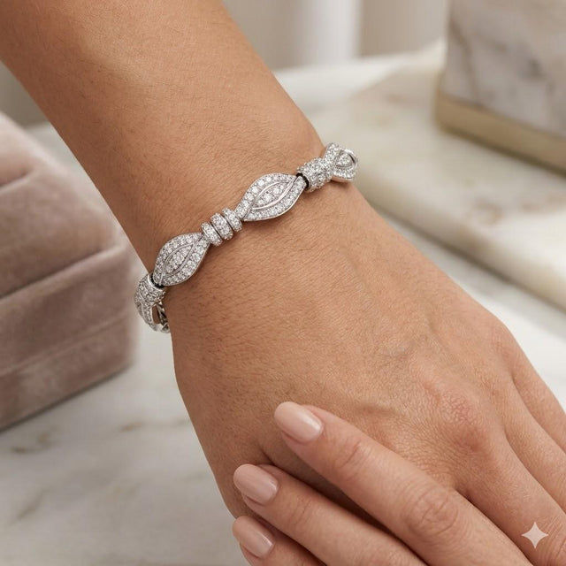 18k Pave Diamond Bracelet