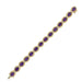 14k Yellow Gold Amethyst Bracelet