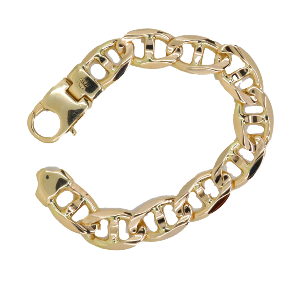 Heavy Nautical Link 8.5" Bracelet