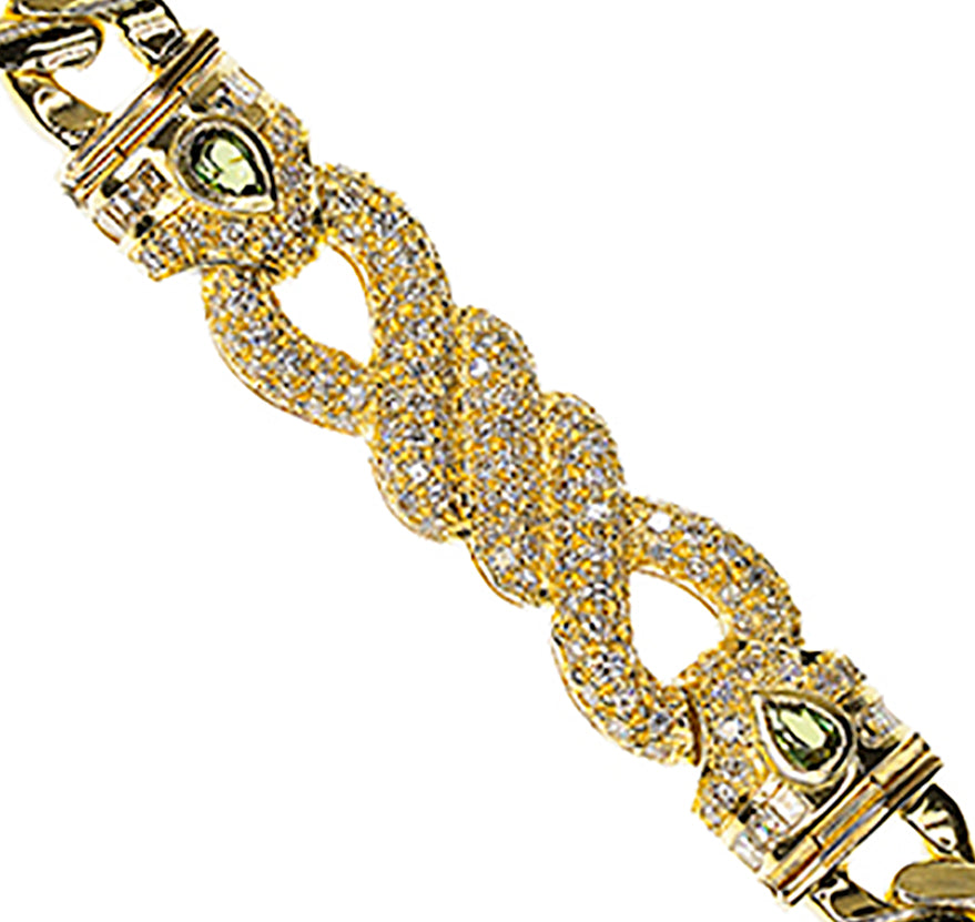 18k Cimento Diamond Bracelet