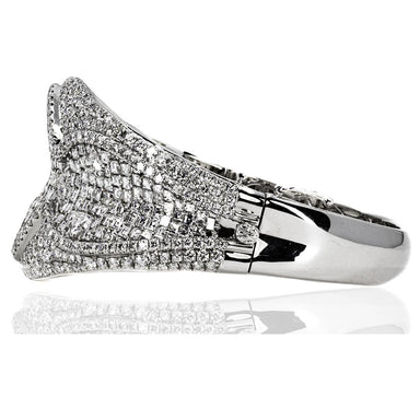 18k DIamond Bangle