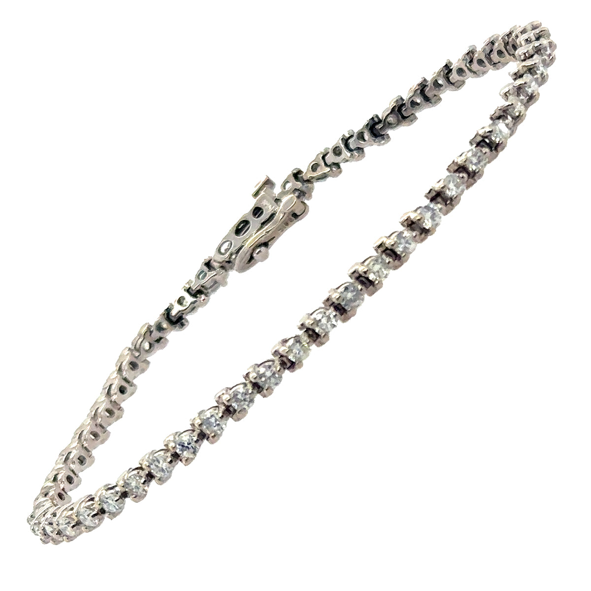 14k 2.00 Carat Tennis Bracelet