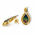 14k Ammolite Earrings