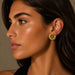 18k Modern Diamond Earrings
