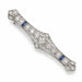 Platinum Art Deco Brooch