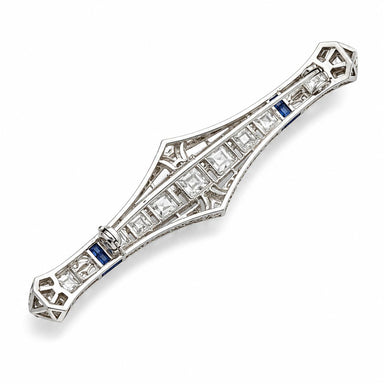 Platinum Art Deco Brooch